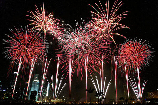fireworks singapore today
