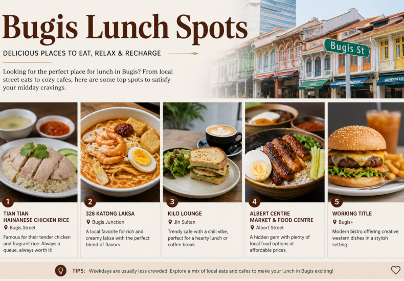 Bugis Lunch Spots