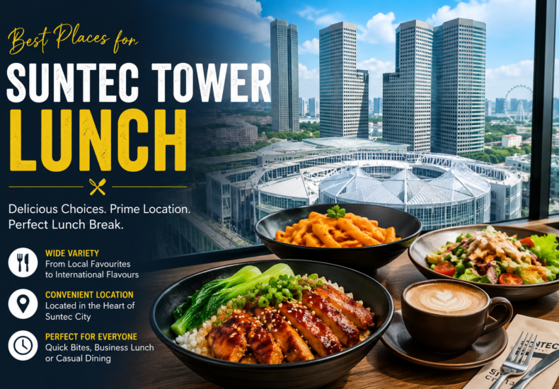 Suntec Tower Lunch