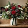 christmas flower arrangement